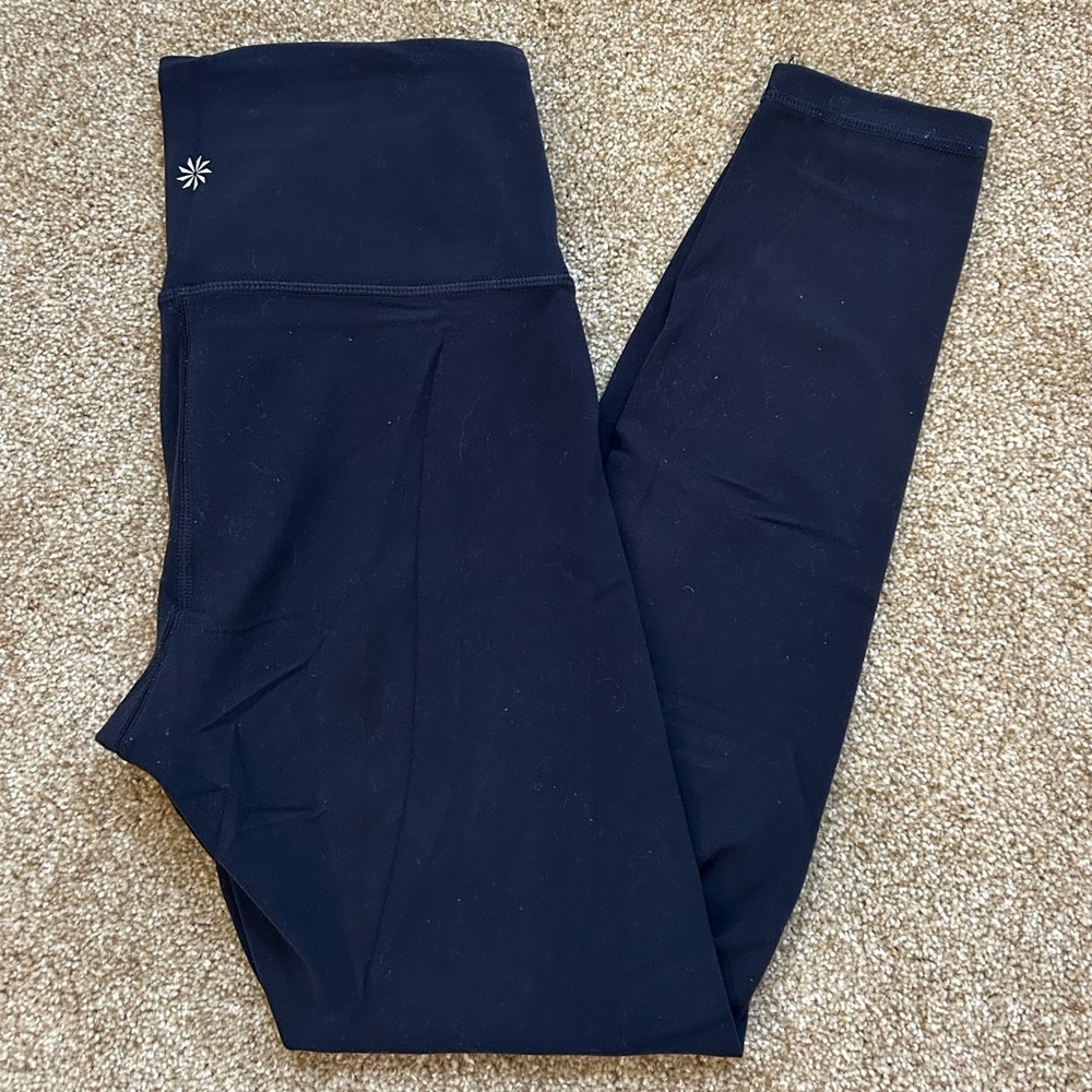 Athleta Navy Blue Elation Leggings